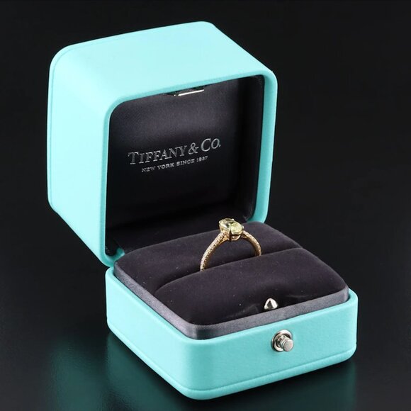 Tiffany & Co. Novo 18K 1.21 CTW IF Fancy Yellow Diamond Engagement Ring - Picture 9 of 12